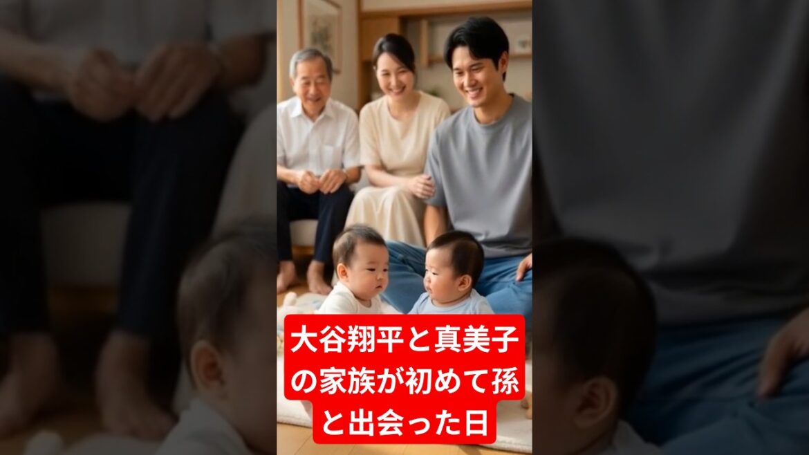 [Émotionnel]Le jour où Shohei Otani et la famille de Mamiko ont rencontré leur petit-enfant pour la première fois... Pourquoi la première rencontre entre cousins ​​​​fait-elle pleurer ?