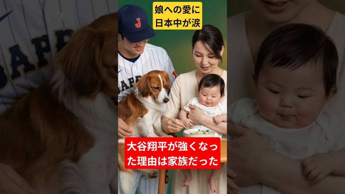 La raison pour laquelle Shohei Otani est devenu fort était sa famille... Tout le Japon a pleuré pour son amour pour sa fille[Secret de famille]