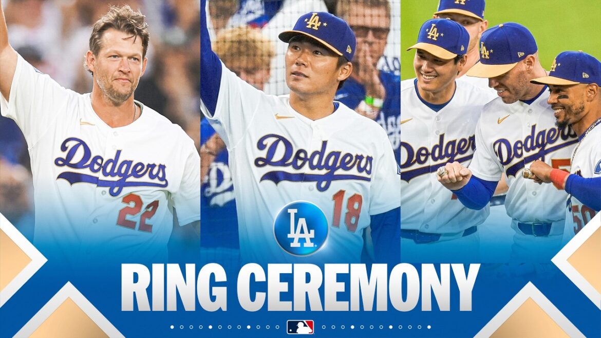 CÉRÉMONIE DES RINGS : Shohei Ohtani, Yoshinobu Yamamoto, Clayton Kershaw et les Dodgers obtiennent les World Series 2025 💍 !