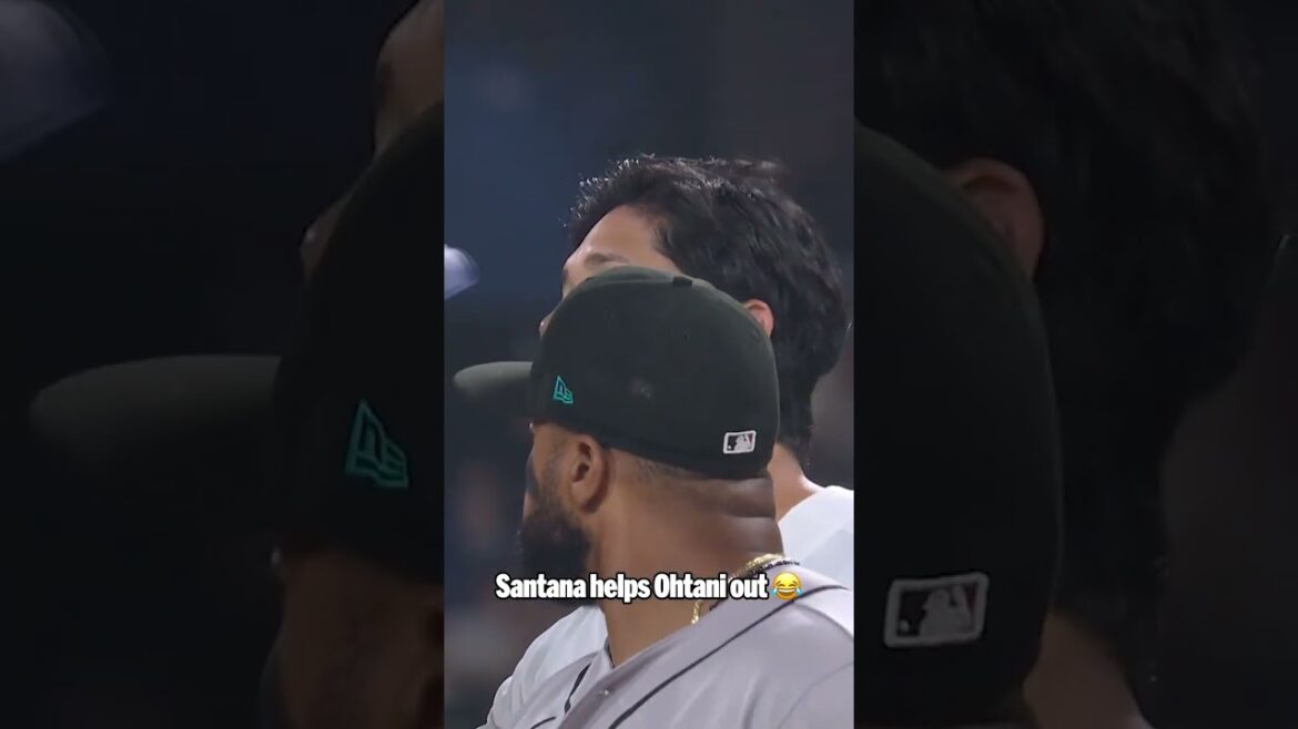 Coucou! 🤪 Shohei Ohtani et Carlos Santana s’amusent 🤣 Coucou! 🤪 Shohei Ohtani et Carlos Santana s'amusent 🤣