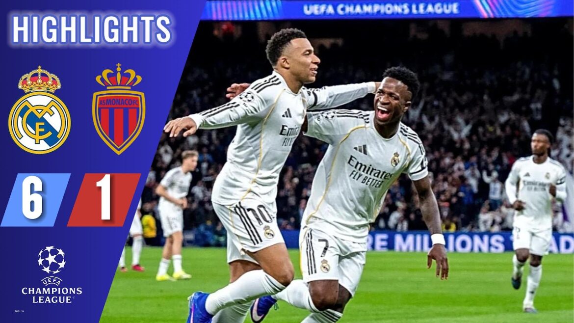 Real Madrid vs AS Monaco : Buts et faits marquants – Ligue des Champions 2025/26 Real Madrid vs AS Monaco : Buts et faits marquants - Ligue des Champions 2025/26