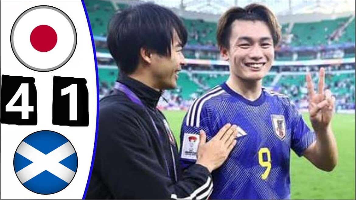 Ayase Ueda a marqué 2 points ! Japon 4 1 Ecosse ! Tous les objectifs et faits marquants ! 29 mars 2026