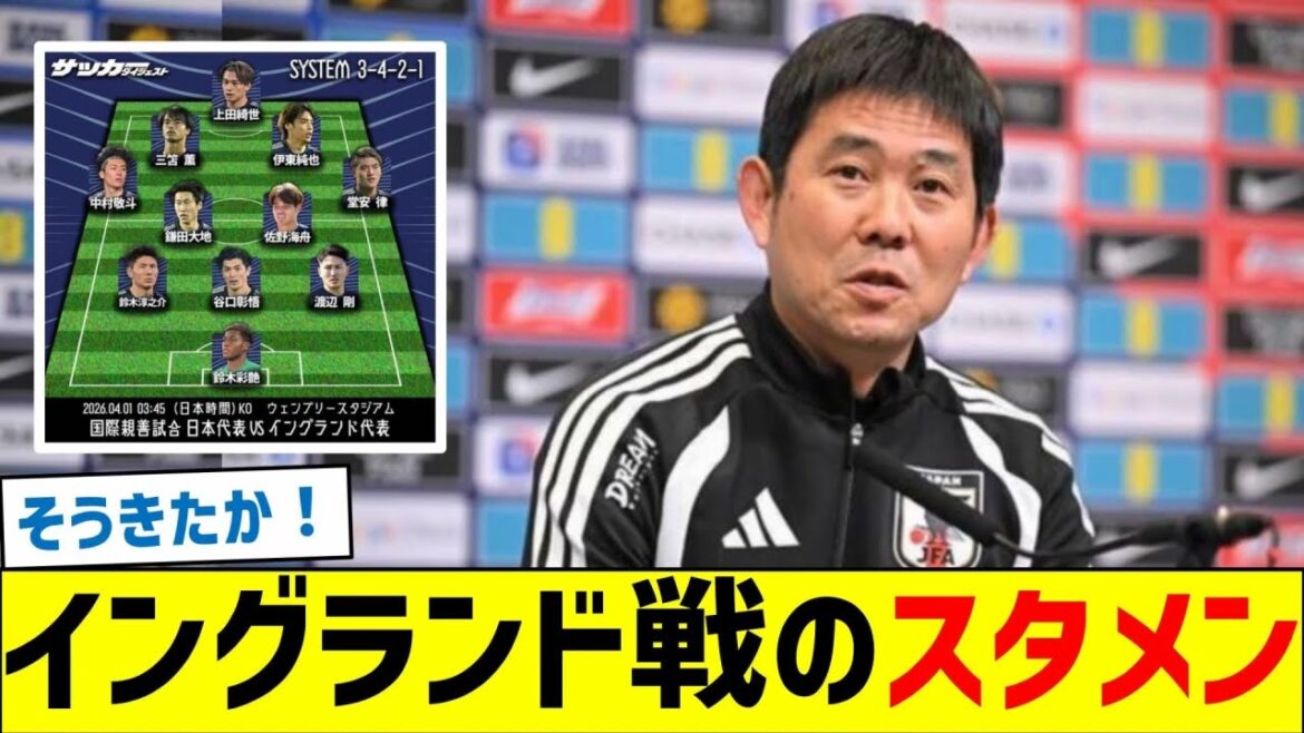 Onze de départ contre l’Angleterre Onze de départ contre l'Angleterre