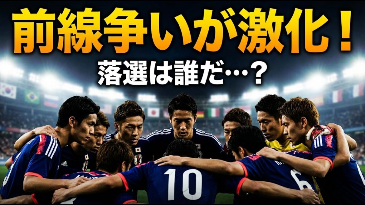 [Réactions d'outre-mer]La compétition pour les premières places de l'équipe nationale japonaise est trop féroce... Qui sera éliminé de la Coupe du monde ?