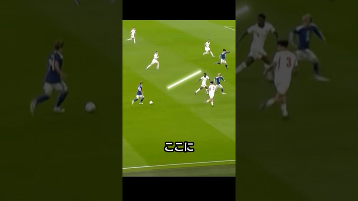 C'est une menace ! Le jour où l'équipe nationale japonaise de football représentait une menace pour l'Angleterre grâce aux efforts combinés de Kodai Sano, Junya Ito et Kiyo Ueda ! #football