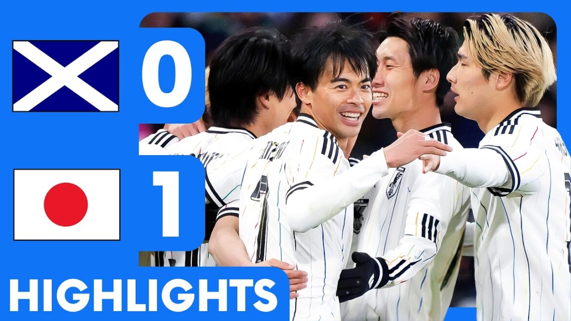 FAITS SAILLANTS | Écosse 0-1 Japon | Amical International | Ito 84' Vainqueur