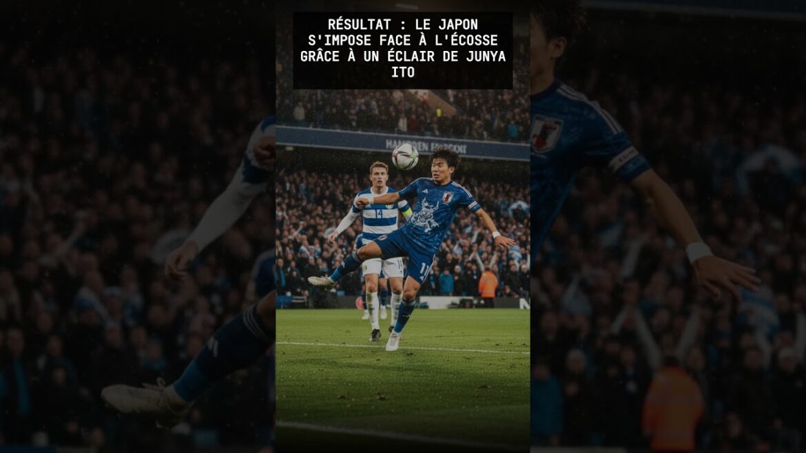 JAPON vs ÉCOSSE (1-0) : Le GÉNIE de Junya Ito frappe encore ! 🇯🇵