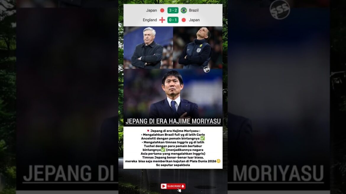 🇯🇵Le Japon à l'ère de Hajime Moriyasu