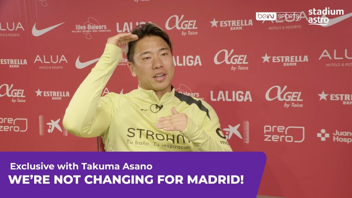 Takuma Asano BRIS LE SILENCE sur les blessures, Martín Demichelis et le Real Madrid s'affrontent ! | #beINLaLiga