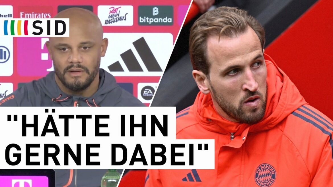 « Sentir sa cheville » : Kompany confirme l’absence de Kane | SID "Sentir sa cheville" : Kompany confirme l'absence de Kane | SID