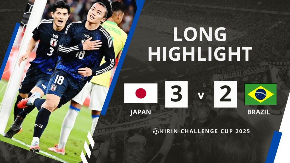 [Revivez ce moment à nouveau]Le Brésil tremble... ! Une soirée légendaire où l'équipe nationale japonaise a submergé le « Royaume » | Temps fort de 16 minutes
