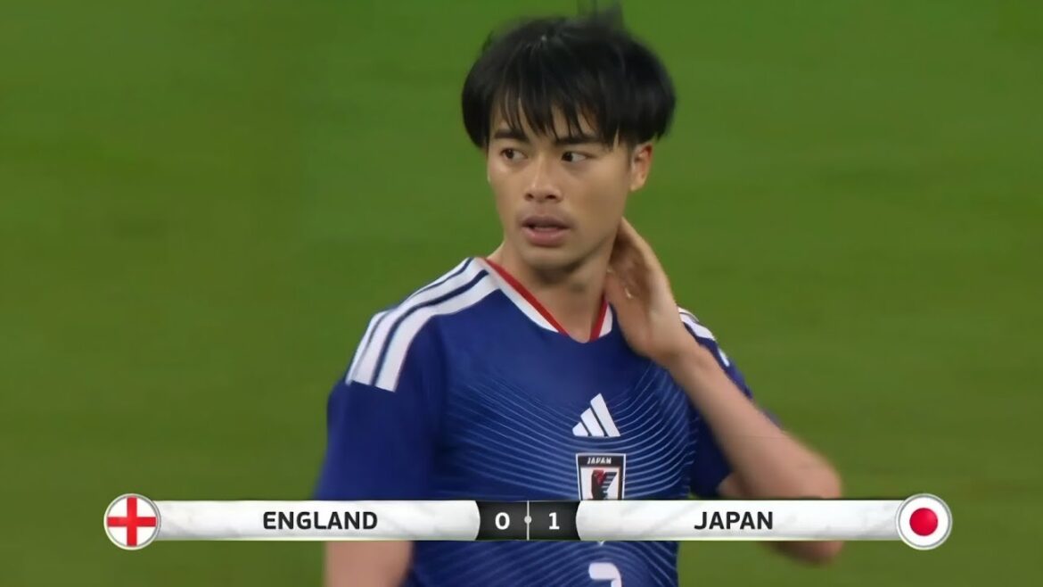 POINT SAILLANT COMPLET !! ANGLETERRE CONTRE JAPON | MATCH AMICAL DE LA SÉRIE FIFA 2026 | OBJECTIF MITOMA