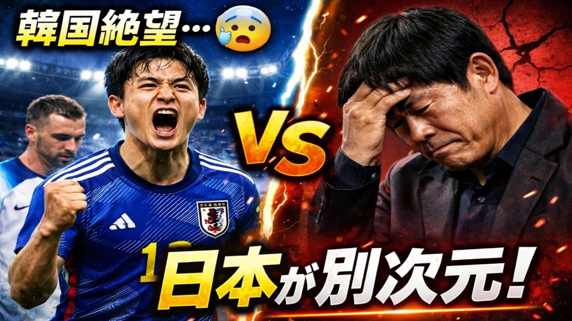 "[Le tollé de la Corée]"C'est à un niveau différent de celui du Japon..." Choqué par la défaite de Moriyasu au Japon contre l'Angleterre ! Désespoir face à l'écart avec son propre pays, qui a perdu des matchs consécutifs sans marquer... Des discussions sur le licenciement d'un entraîneur ont fait surface.[Réactions de l'étranger]
