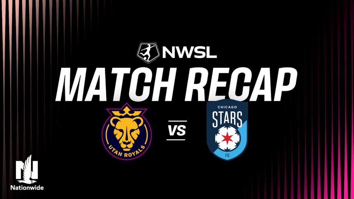 POINTS FORTS COMPLETS | Royals de l’Utah contre Chicago Stars FC