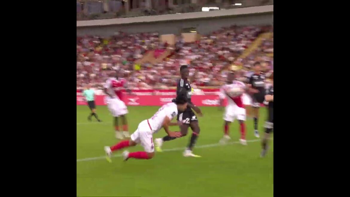 Takumi Minamino 2025/26 – Moments magiques à Monaco | Compétences et objectifs #shorts