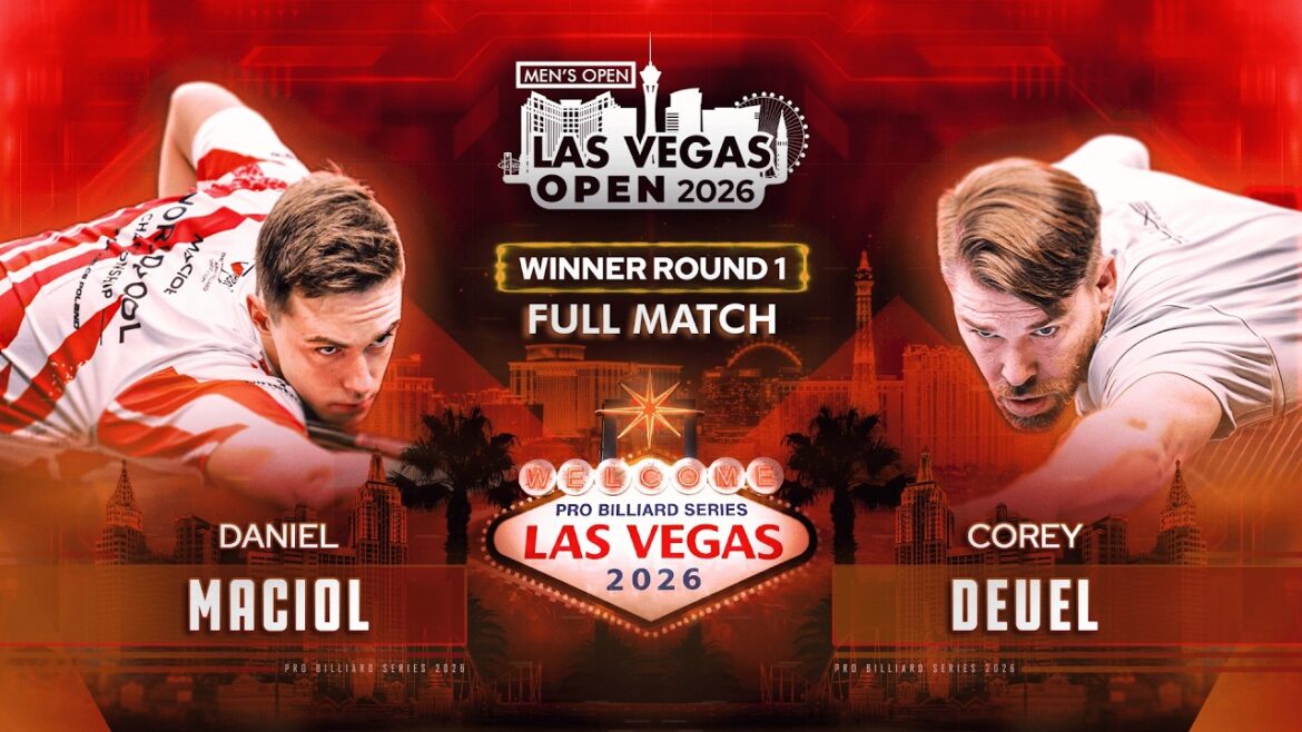 MACIOL vs DEUEL ▸ OPEN HOMMES DE LAS VEGAS