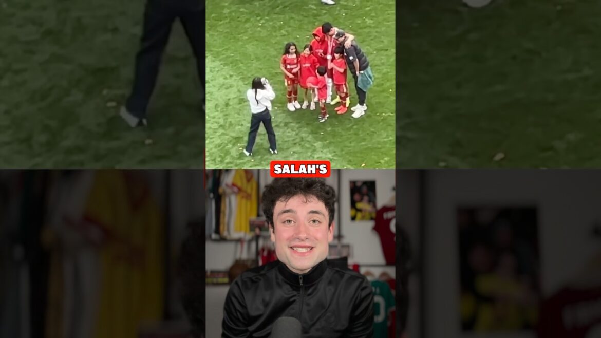 Endo inclut la fille de Salah dans une photo de famille 🥹🫶