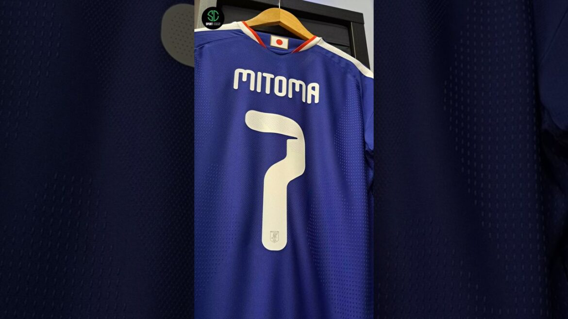 🇯🇵Maillot japonais Ace Kaoru Mitoma Home 2026, impression du nom et du numéro