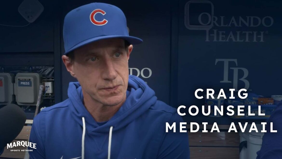 Craig Counsell rapporte que Seiya Suzuki est « sur la bonne voie » pour le retour des Cubs après une cure de désintoxication | Réseau sportif de renom