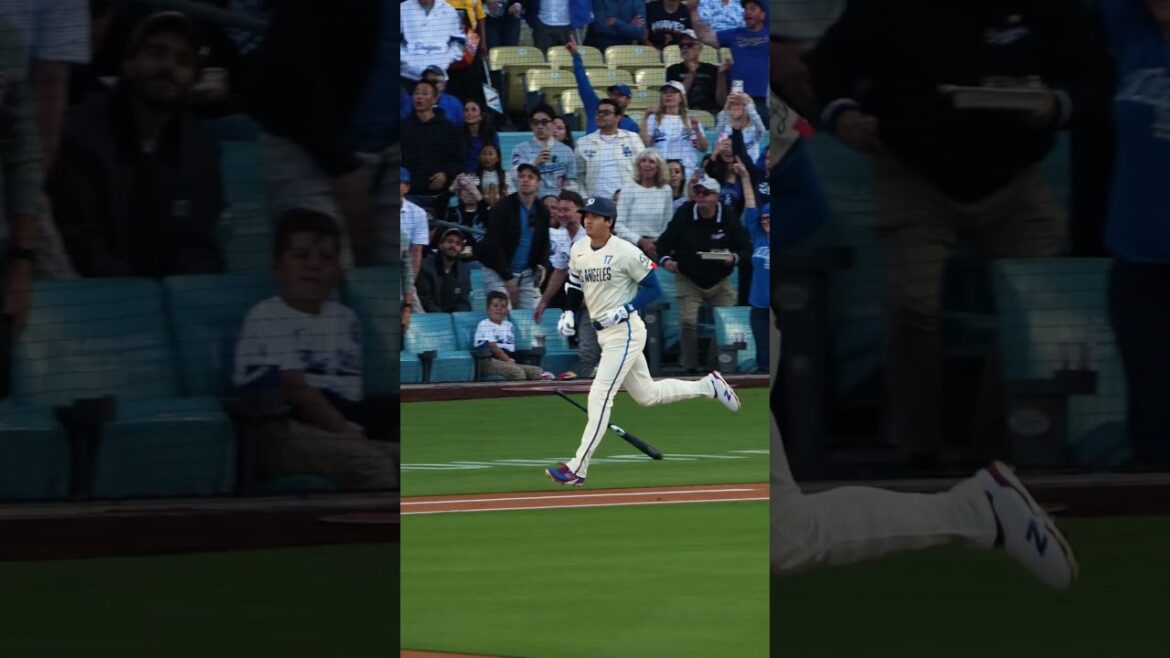 Le premier home run de la saison de Shohei Ohtani au Dodger Stadium ! | Faits saillants de Shohei Ohtani