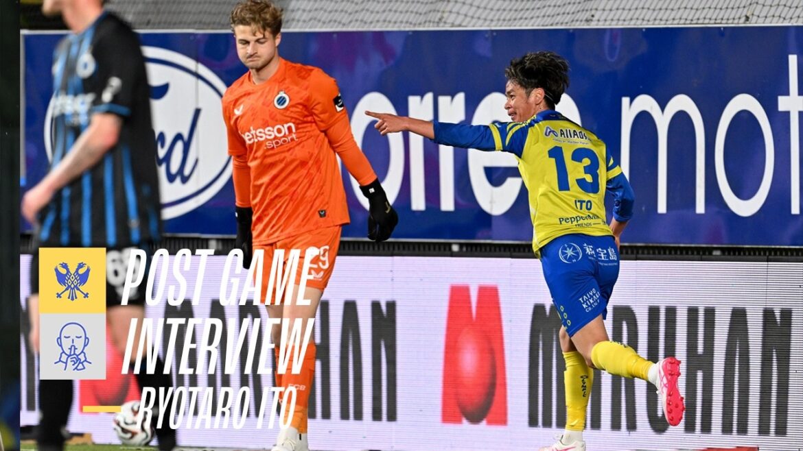 [Saint-Trond]Le premier but en 6 matchs est le premier but de Ryotaro Ito Entretien d'après-match