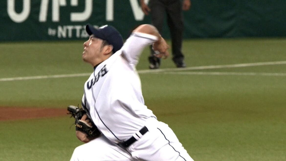 [Professional Baseball Park]Yusei rate un coup sûr, mais lance bien avec 9 retraits au bâton et 1 point autorisé ! 2015/06/13 LS