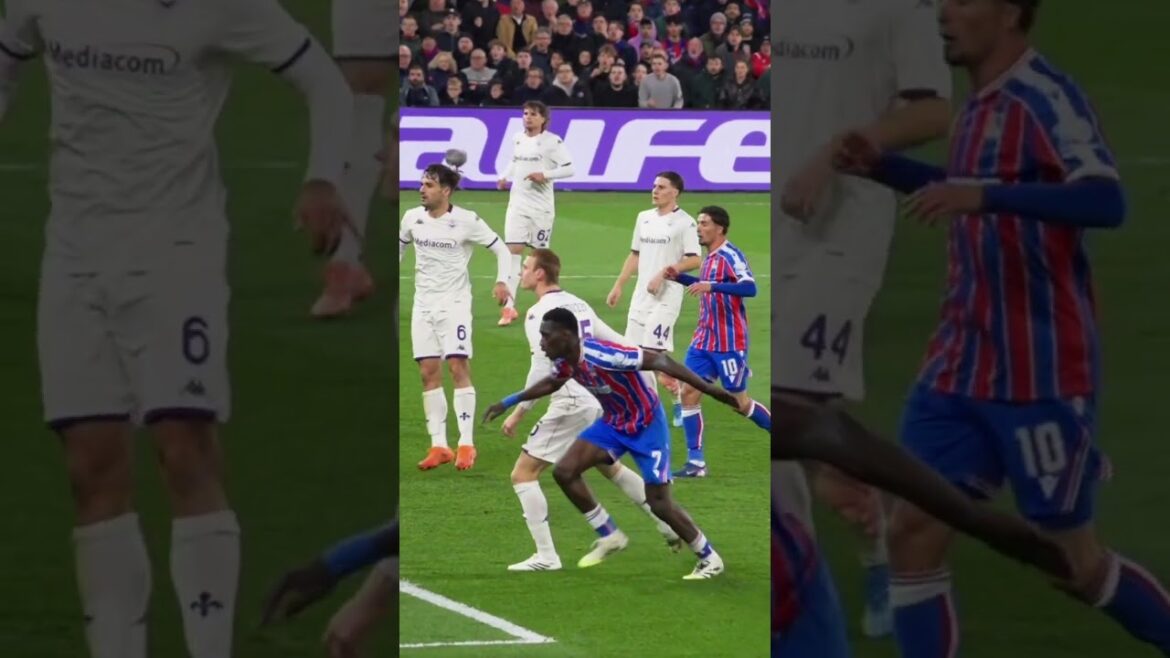 Poésie en mouvement 👨‍🎨 #football #cristalpalace #conferenceleague