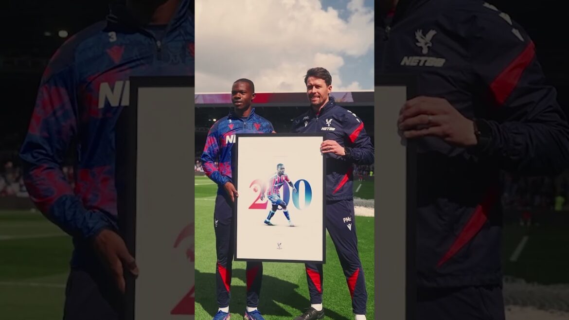 Le plus jeune joueur de Palace à avoir atteint 200 apparitions en #premierleague 🥰