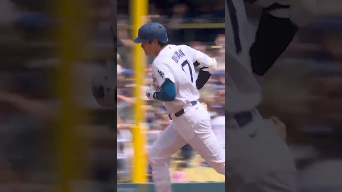 Shohei Ohtani frappe sur le premier lancer qu’il voit 😳 Shohei Ohtani frappe sur le premier lancer qu'il voit 😳