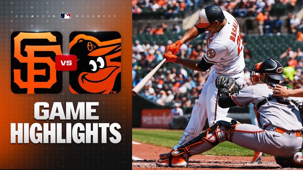 Récapitulatif du match Giants vs Orioles (12/04/26) | Faits saillants de la MLB | Orioles de Baltimore