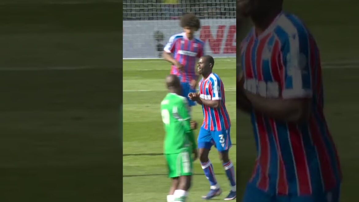 2️⃣0️⃣0️⃣ Apparitions en Premier League pour Tyrick Mitchell 🛡️ #cristalpalace #football