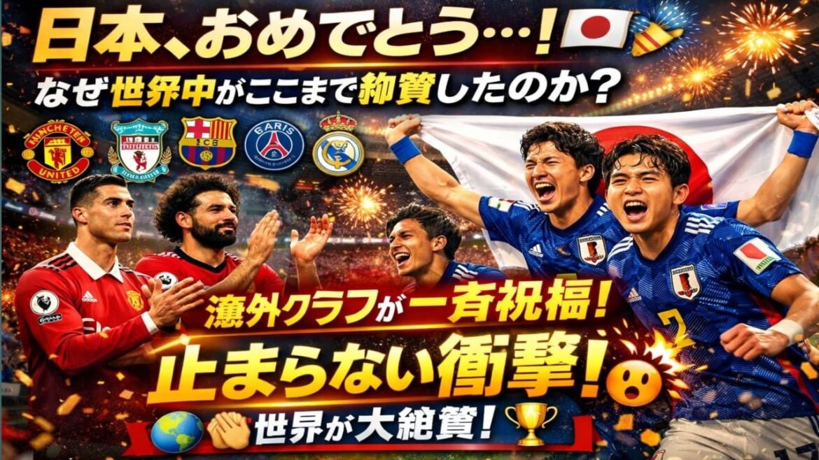 [Enthousiasme à l'étranger]« Le Japon est trop incroyable... » Pourquoi le monde célébrait-il la victoire de Nadeshiko ?