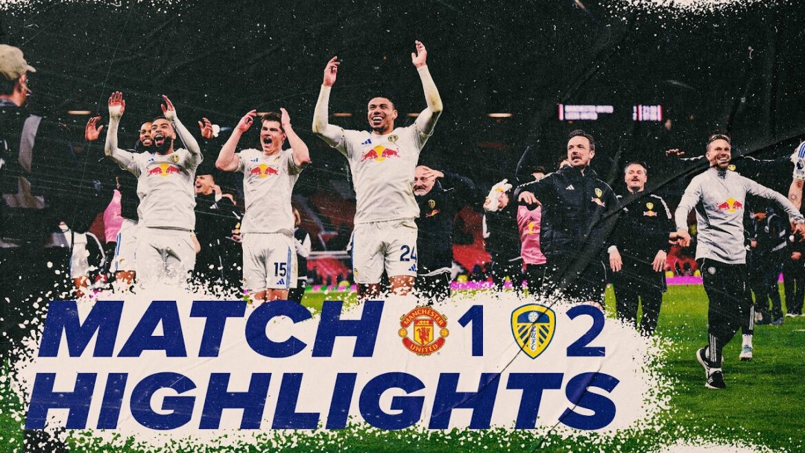 FIN D'ATTENTE DE 45 ANS ! | Manchester United 1-2 Leeds United | Faits saillants de la Premier League