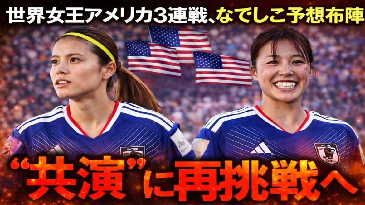 [World Shock]La co-vedette de Yui Hasegawa et Moeko Tanigawa est trop dangereuse ! Battez les États-Unis avec la « synergie la plus forte » au milieu de terrain… Entrez dans l'âge d'or de Nadeshiko !