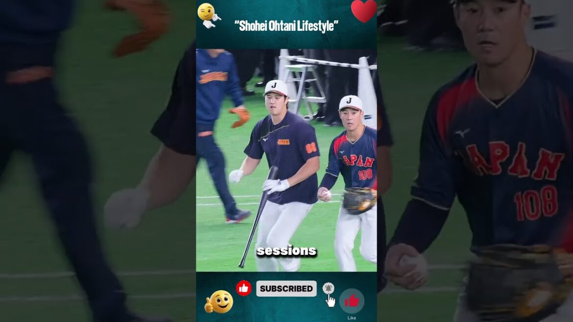 La vie simple de Shohei Ohtani va vous choquer 😳 #shoheiohtani #mlb #shorts #viralshorts #大谷香平