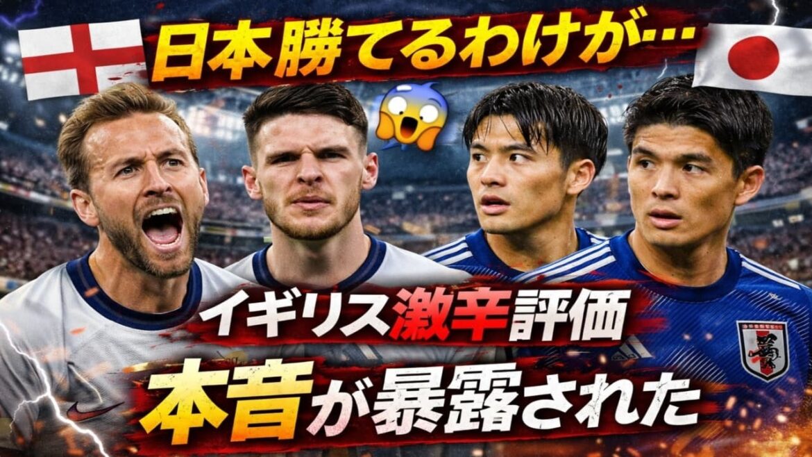 "C'est ce qu'ils disent ?" Avant le match contre le Japon, les « vrais sentiments » de l'Angleterre ont été révélés !
