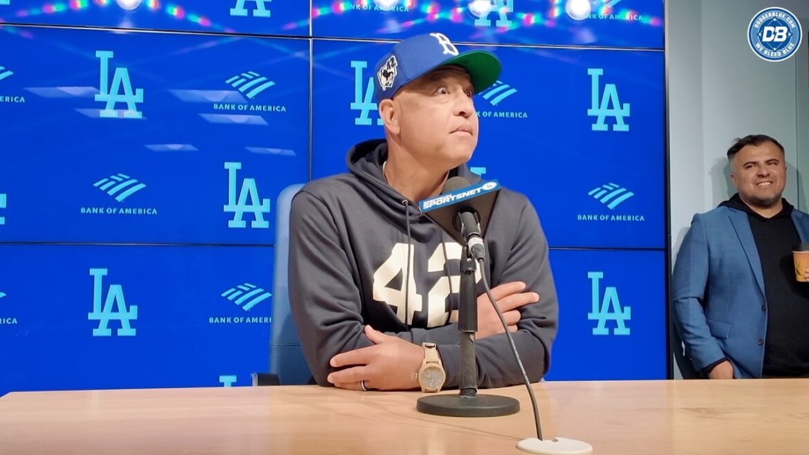 Dave Roberts explique pourquoi Shohei Ohtani n'est pas le DH dans l'alignement des Dodgers lors du lancement contre les Mets