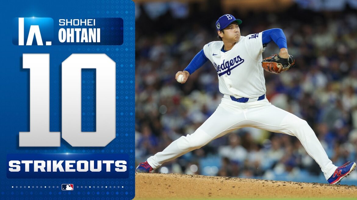 10 Ks pour SHOHEI ! Shohei Ohtani retire 10 frappeurs lors d'un départ STELLAR ! 🤩 | 大谷翔平