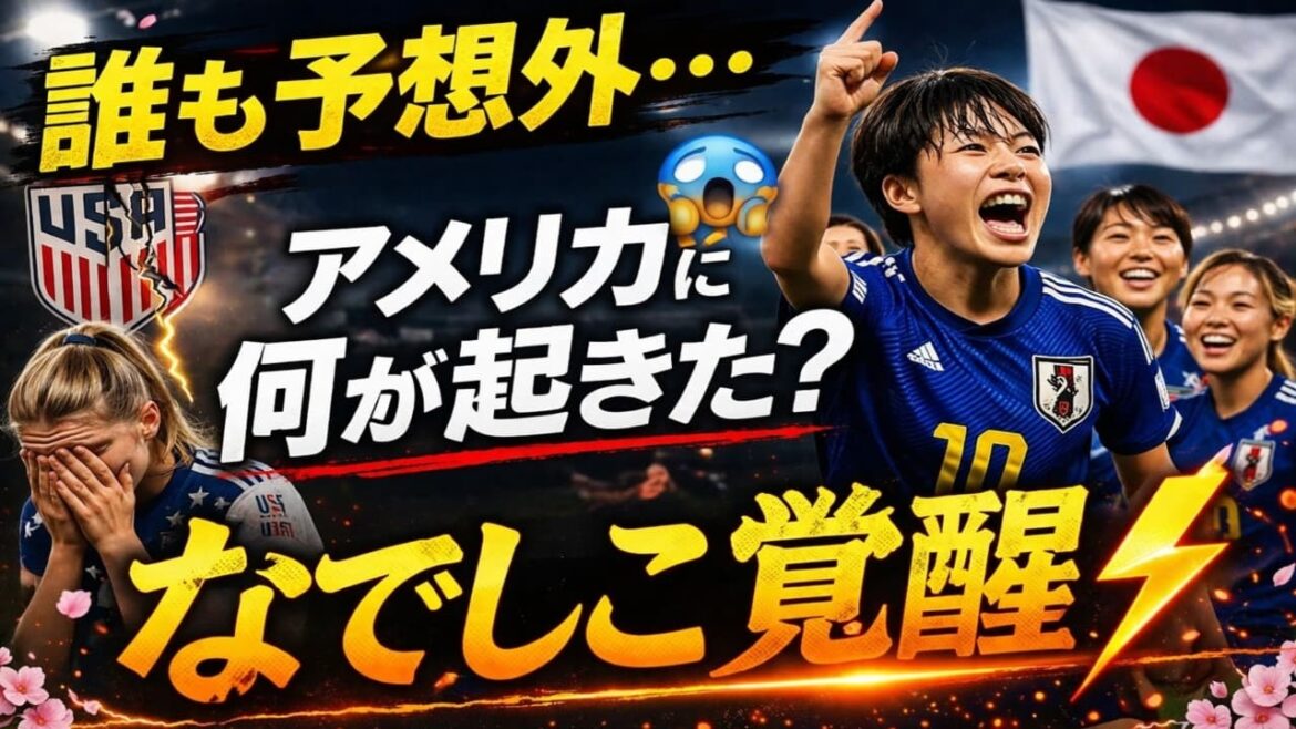 Une bataille historique qui a stoppé l’invincible Amérique ! Nadeshiko Japon renverse la différence avec le monde