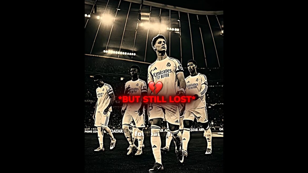 Le Real Madrid a été éliminé 💔🥹