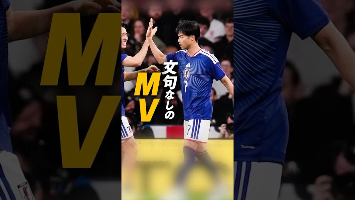 [Analyse contre l'Angleterre]"Ce sont les seules raisons" qui expliquent pourquoi Kaoru Mitoma est le "MVP" incontesté