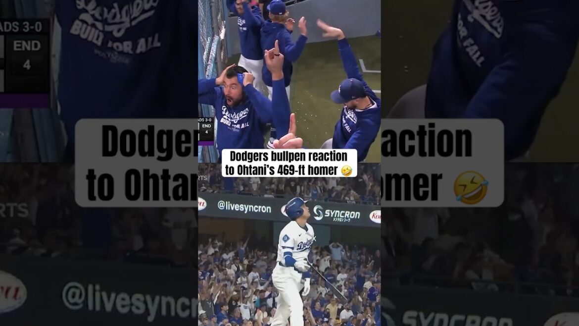 Les réactions de Bullpen à Shohei étaient comiques 😂
