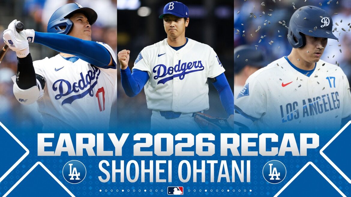 Shohei Ohtani mène les Dodgers en termes de MPM (0,50) et est à égalité pour le plus grand nombre de circuits par équipe (5) ! ⚾ | Faits saillants de Shohei Ohtani