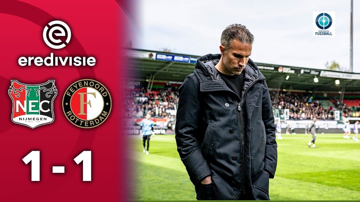 Mauvaise décision et coup de chance ! Danilo choque Van Persie | NEC Nimègue - Feyenoord Rotterdam
