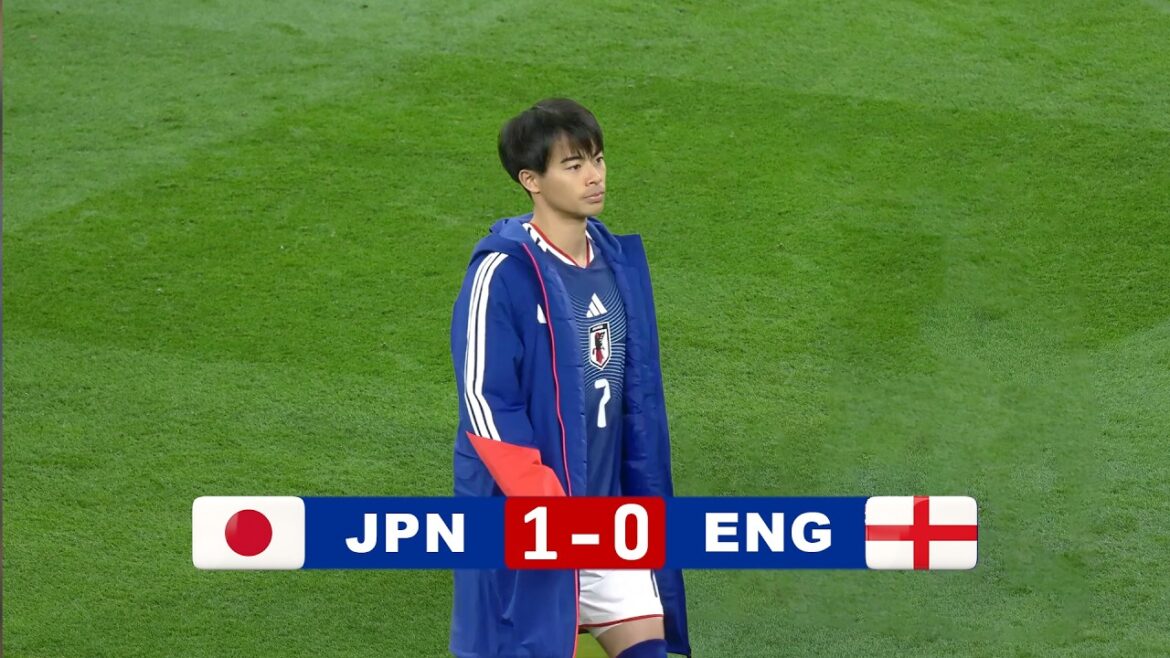 Samurai Blue bat l’Angleterre à Wembley | Mitoma écrit l'histoire du Japon