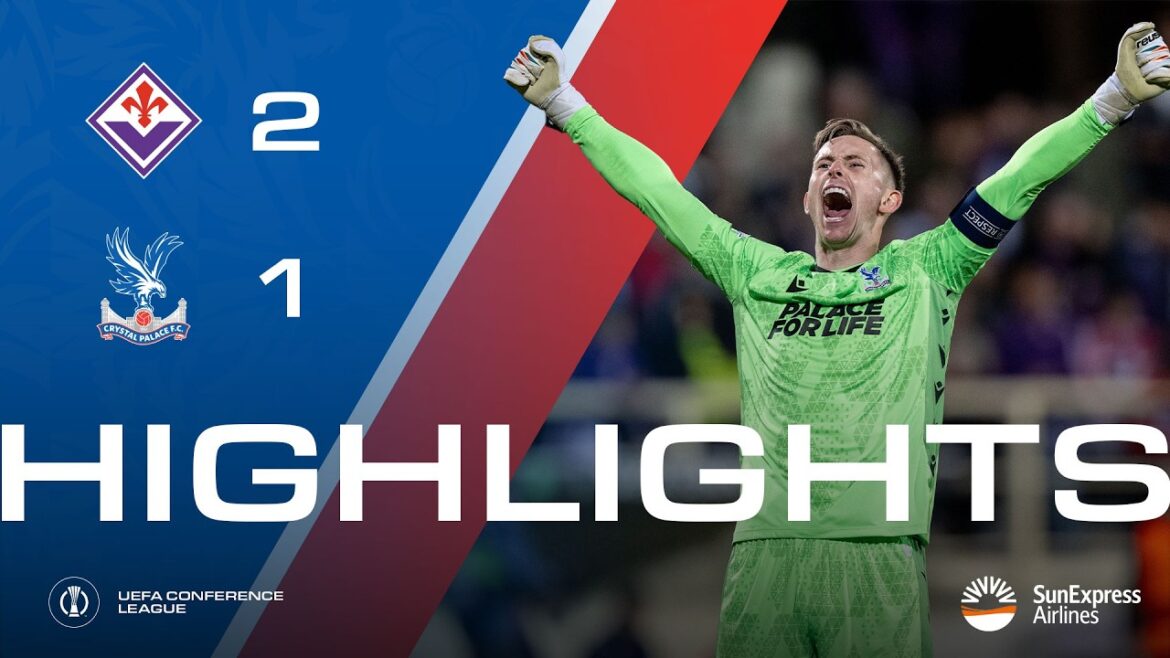 LIÉ DEMI-FINALE ✈️✅ | Fiorentina 2-1 Palais de Cristal | Ligue de conférence de l'UEFA