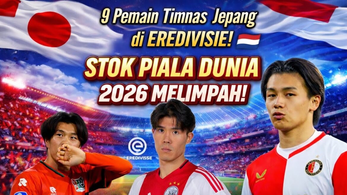 De la machine à buts au rembourrage ! 9 joueurs japonais en Eredivisie
