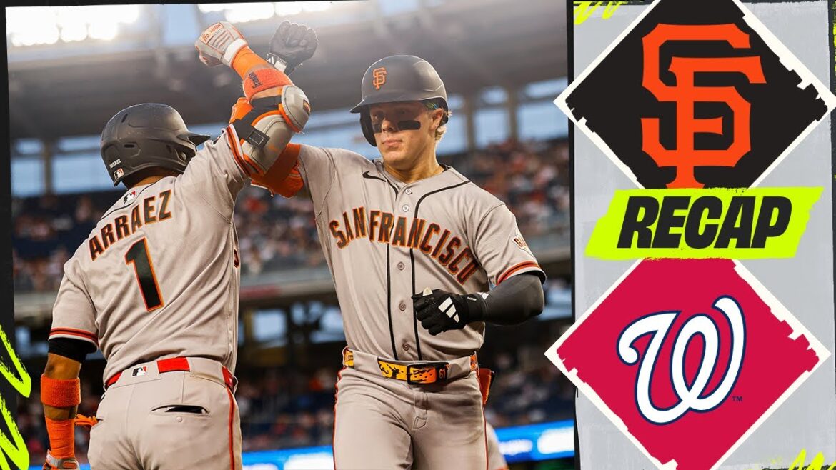 Faits saillants du match Giants vs Nationals (17/04/26) | Faits saillants de la MLB
