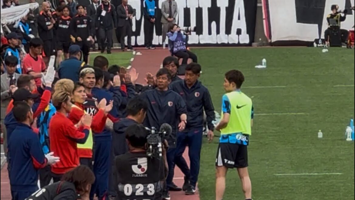 [Kashima Antlers]Du temps additionnel à la fin du match Kashima vs Urawa J1 Centenary Concept League