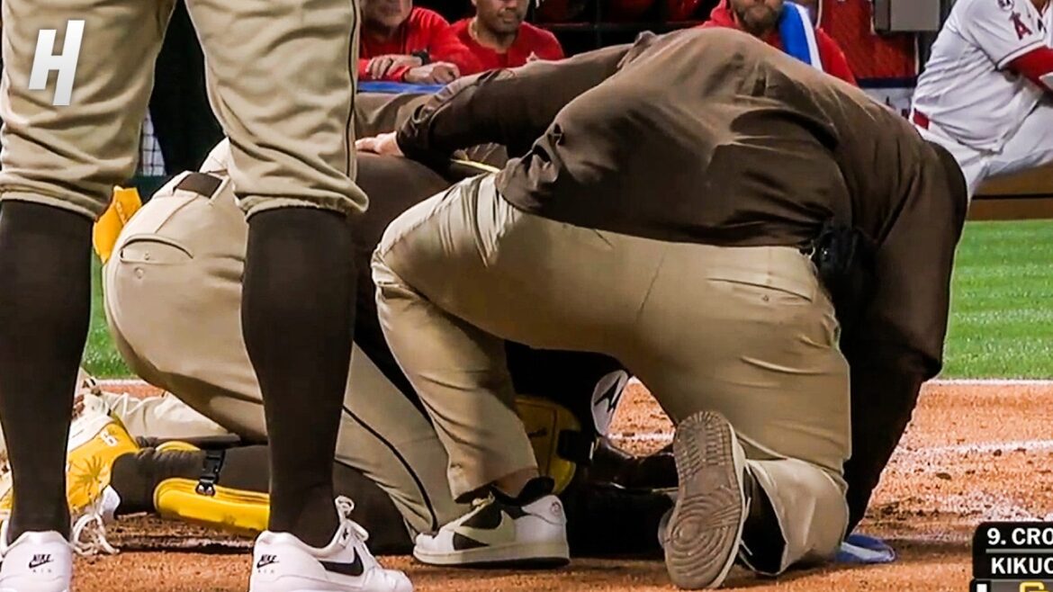 97 MPH Fastball de Yusei Kikuchi frappe Jake Cronenworth dans le JAW 😱